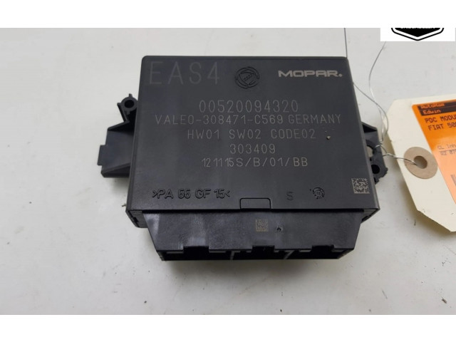 Блок управления парковки 00520094320, 00520094320   Fiat 500