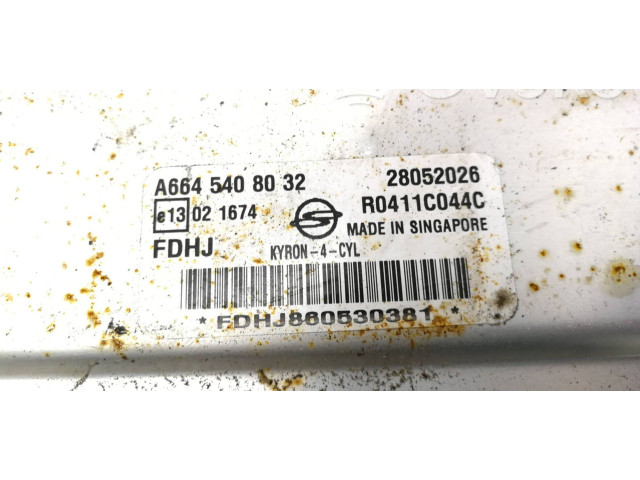 Блок управления двигателя A6645408032, 28052026   SsangYong Kyron