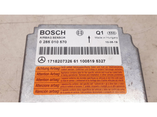 Блок подушек безопасности 0285010570, 1718207326   Mercedes-Benz SLK R171