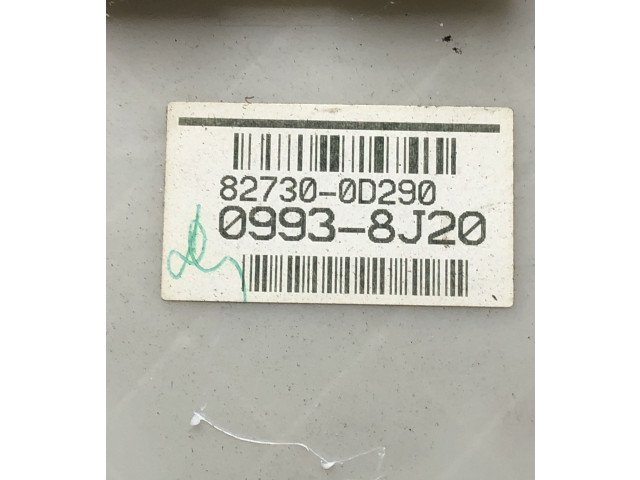   Pojistková skříňka 827300D290, 09938J20   Toyota Yaris 2008