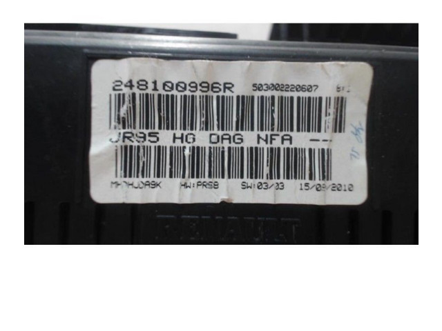 Přístrojová deska  Renault Scenic III -  Grand scenic III 2010 248103583R, 248103583R  