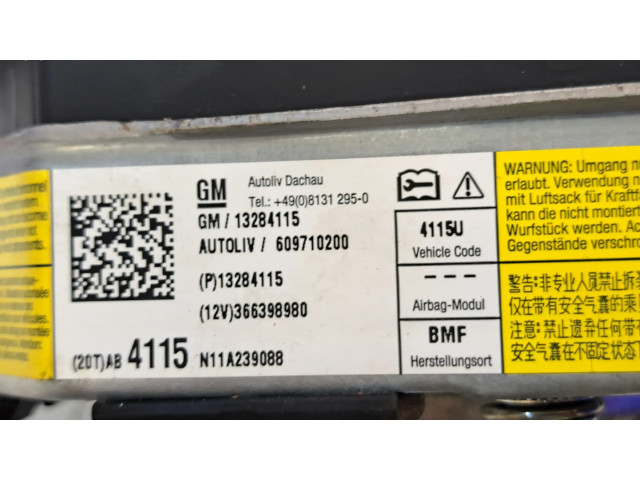 Подушка безопасности водителя 13284115, P13284115   Saab 9-5
