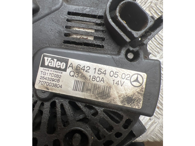 Генератор A6421540502, 6421540302   Mercedes-Benz ML W164      