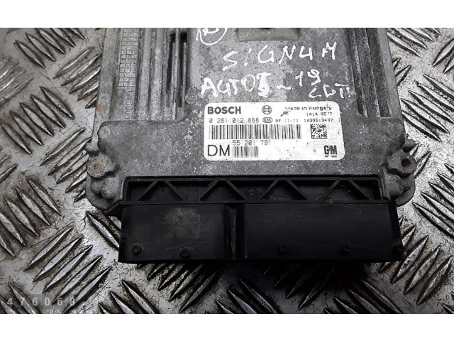 Блок управления двигателя 028101286855201791   Opel Signum