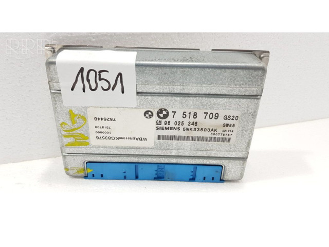 Блок управления коробкой передач 5WK33503AK, 7518709   BMW 3 E46
