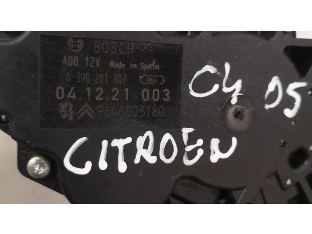 Моторчик заднего дворника 9646803180, 0390201807    Citroen C4 I