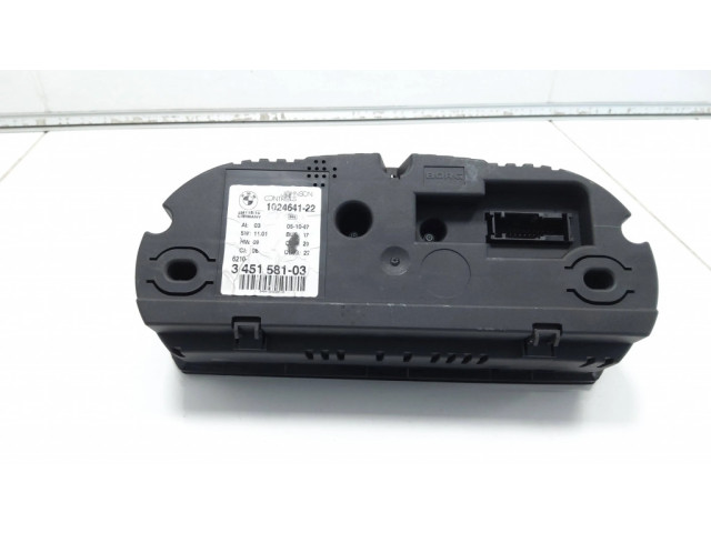 Панель приборов 102464122, 3451581   BMW X3 E83       