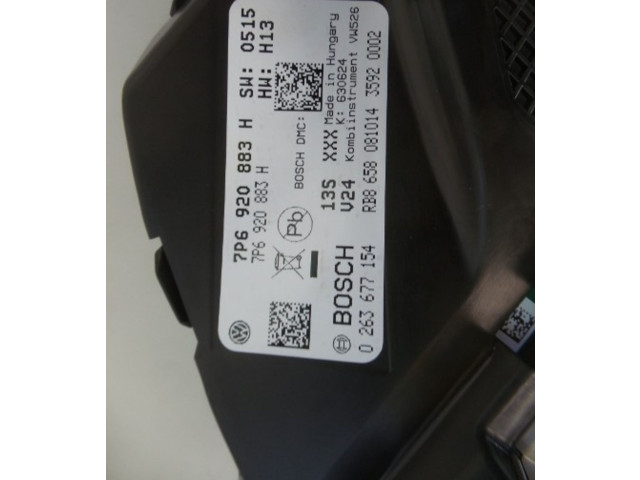 Панель приборов 7P6920883H, 0263677154   Volkswagen Touareg II       