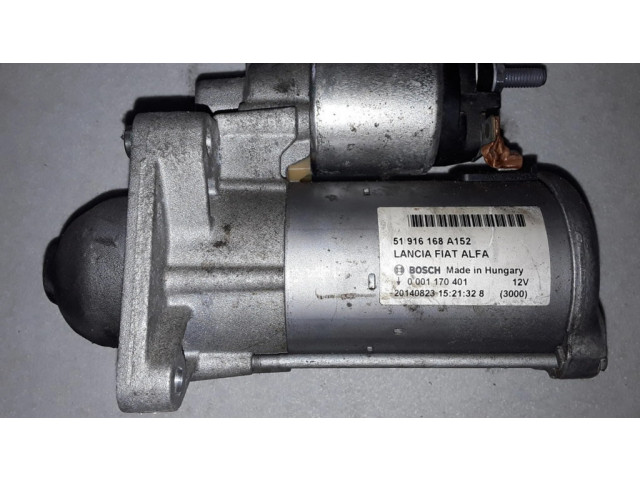 Стартер  51916168A152, 0001170401   Fiat 500