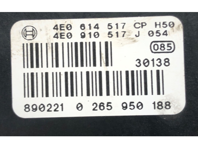 Блок АБС 4E8814517CP   Audi  A8 S8 D3 4E  2002 - 2009 года