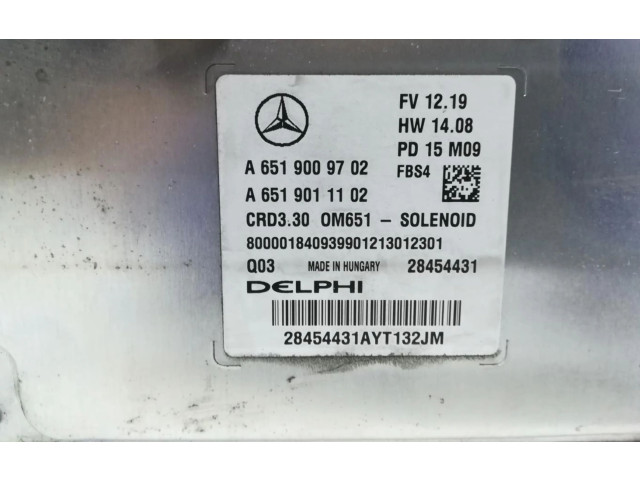 Řídící jednotka A6519009702   Mercedes-Benz A W176 2015