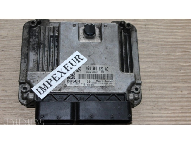 Řídící jednotka 03G906021AC, 0281012719   Volkswagen PASSAT B6 2005