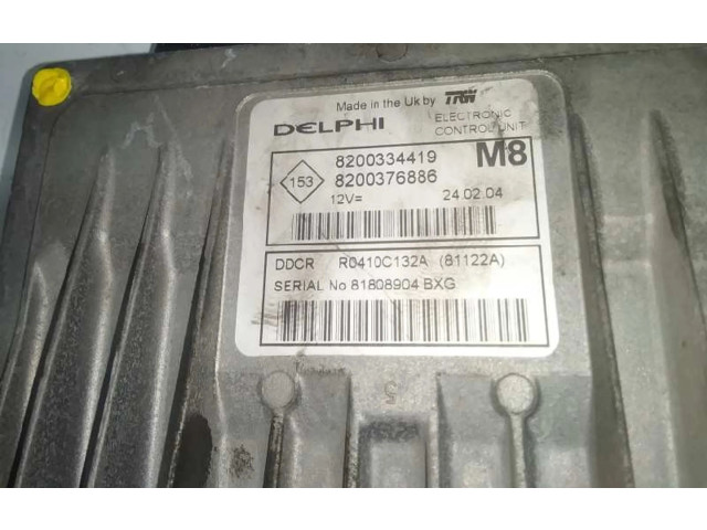 Řídící jednotka 8200334419, 8200376886   Nissan Micra C+C 2004