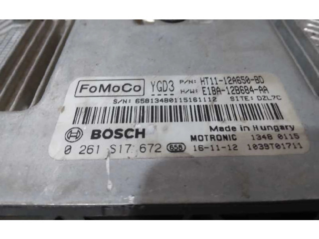 Блок управления двигателя 0261S17672   Ford Tourneo