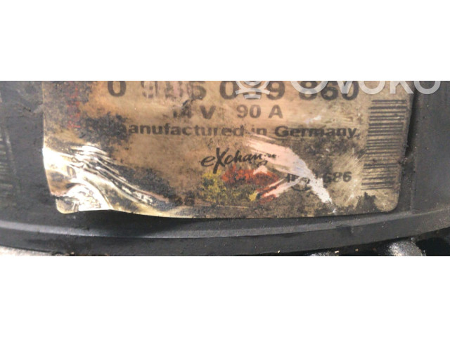 Генератор 0986039860, 0986039860   Mercedes-Benz SLK R170      