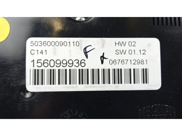 Блок управления климат-контролем 156099936   Alfa Romeo Giulietta
