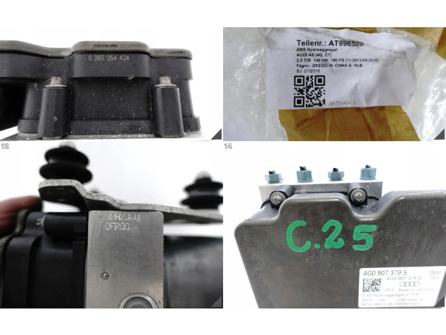 Jednotka ABS 4G0907379S   Audi A6 S6 C7 4G 2015