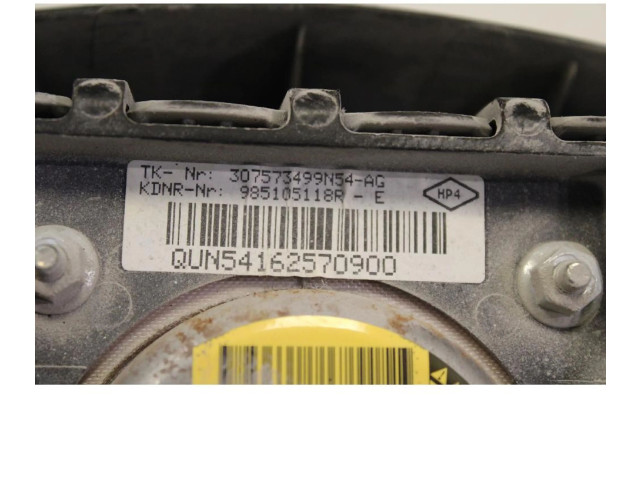 Подушка безопасности водителя 985105118R   Dacia Dokker