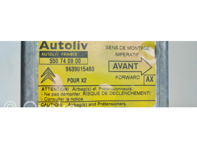 Блок подушек безопасности 550740900   Citroen Xantia