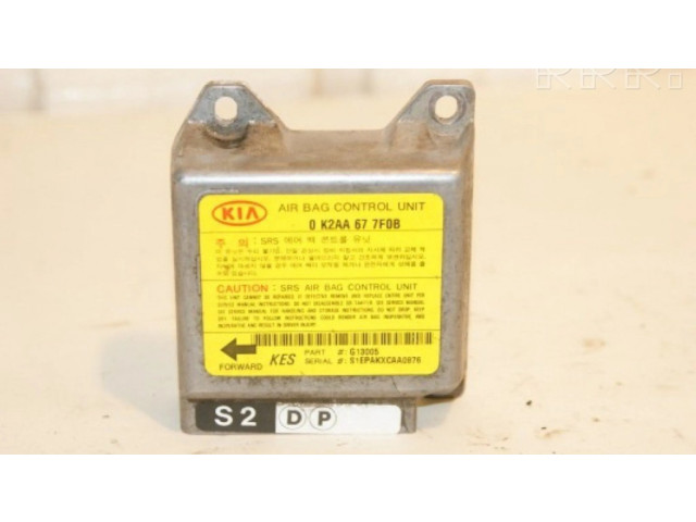 Блок подушек безопасности 0K2AA677F0B   KIA Shuma
