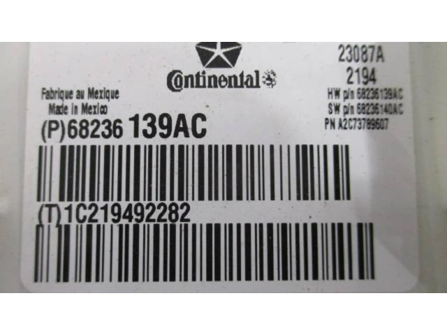 Блок комфорта P68236139AC, 68236139AC   Jeep Grand Cherokee   