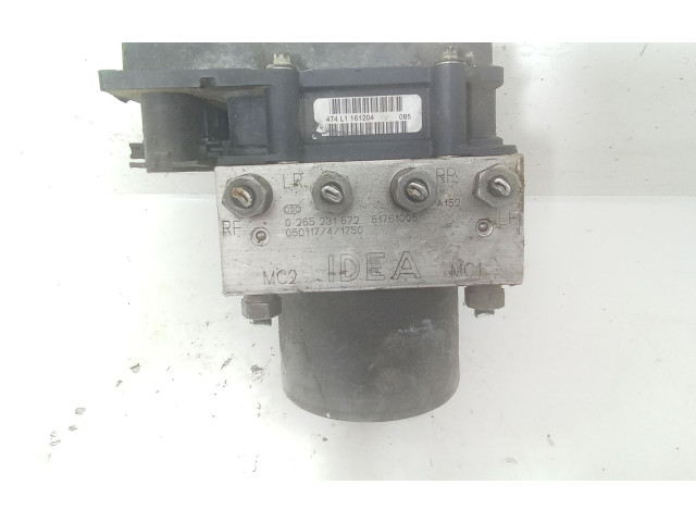 Блок управления АБС 0265231672, 0265231672   Lancia Musa
