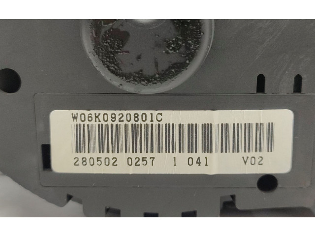Панель приборов W06K0920801A, 88311292   Seat Cordoba (6K)       