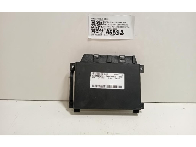Блок управления коробкой передач A0305453032, 111958   Mercedes-Benz SLK R170