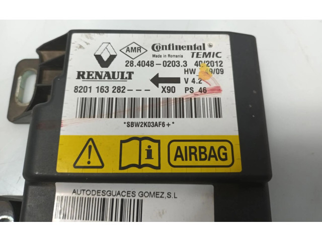 Блок подушек безопасности 8201163282   Renault Sandero I