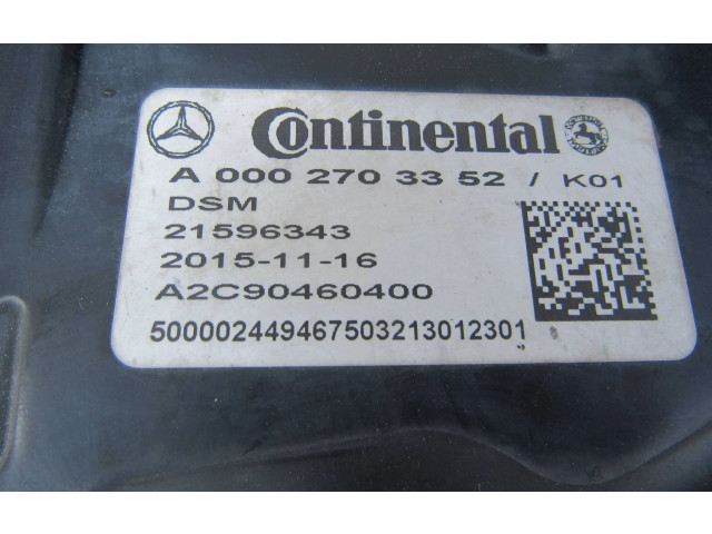 Блок управления коробкой передач A0002703352   Mercedes-Benz R W251
