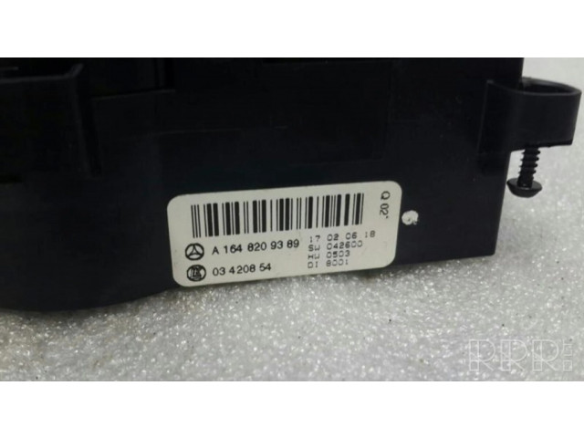Блок управления климат-контролем A1648209389   Mercedes-Benz ML W164