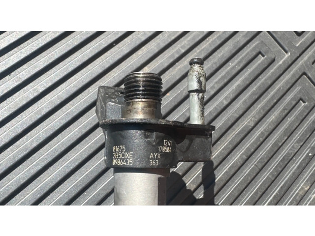 Vstřikovač 0986435363   BMW 1 E81 E87  pro naftový motor 2.0 n47d20a N47