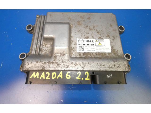 Блок управления двигателем ECU    SH4K18881E, 2757005677   Mazda 6