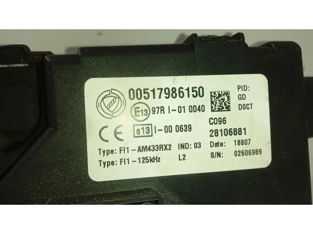 Блок управления 00517986150, 28106881   Fiat Grande Punto