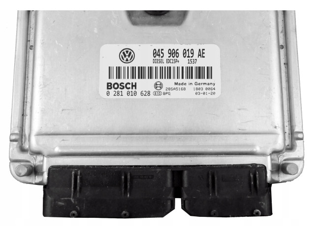 Řídící jednotka 045906019AE, 0281010628   Volkswagen Lupo 2001