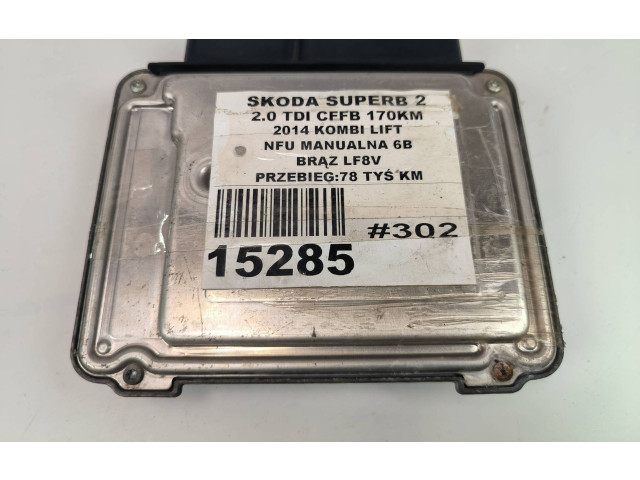 Řídící jednotka 03L906018MH, 03L906018SR   Skoda Superb B6 (3T) 2015