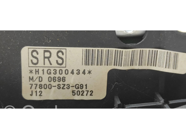 Подушка безопасности водителя 77800SZ3G91, H1G300434   Honda Legend