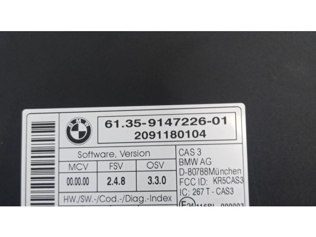 Řídící jednotka 9147226, 2091180104   BMW 5 E60 E61 2008