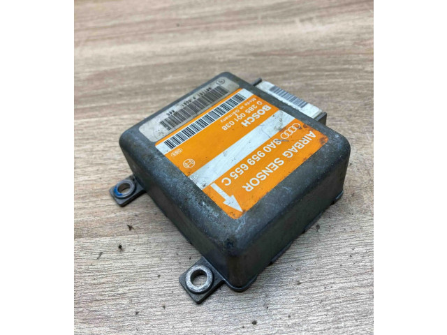 Блок подушек безопасности 8A0959655C, 0285001038   Audi A6 S6 C4 4A
