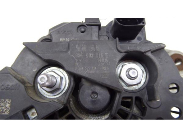 Генератор 03G903016E, 0124525114   Audi RS4 B8      