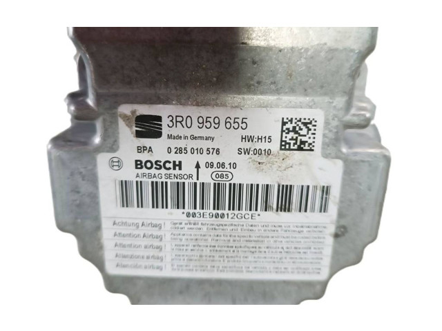 Блок подушек безопасности 3R0959655, 0285010576   Seat Exeo (3R)