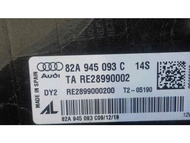 Задний фонарь  82A945093C    Audi A1   2018- года