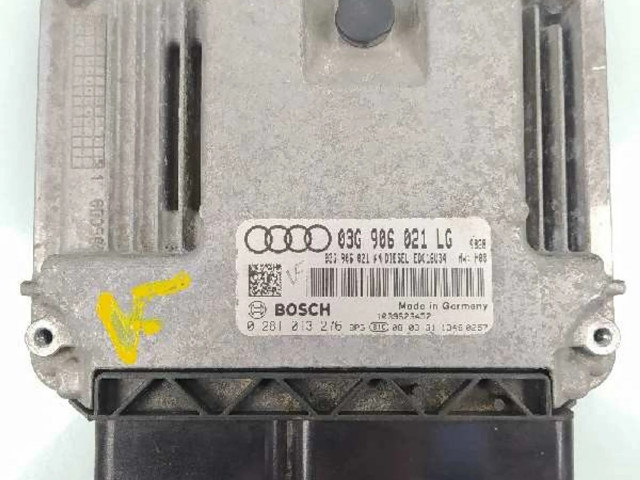 Блок управления двигателя 03G906021LG, 0281013276   Audi A3 S3 8P