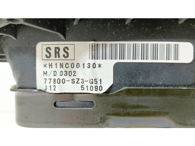 Подушка безопасности водителя 77800SZ3G51, 51090   Honda Legend III KA9