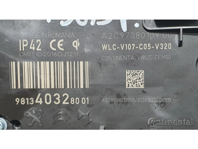 Блок управления 981340328001, A2C9708010900   Citroen Jumper
