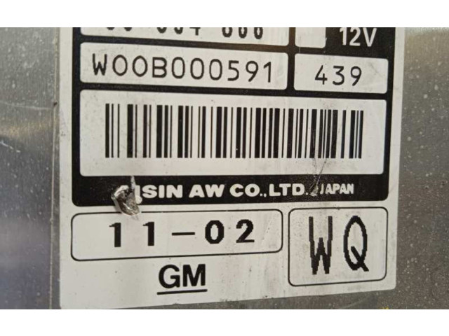 Блок управления коробкой передач 55354866, W00B000591   Opel Signum
