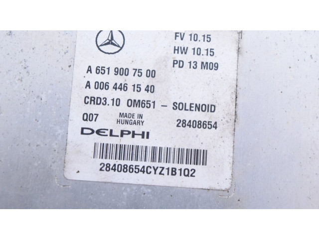 Блок управления двигателя A6519007500, A0064461540   Mercedes-Benz CLS C218 X218