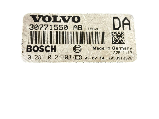 Řídící jednotka 30771550, 1039S18372   Volvo XC90 2005