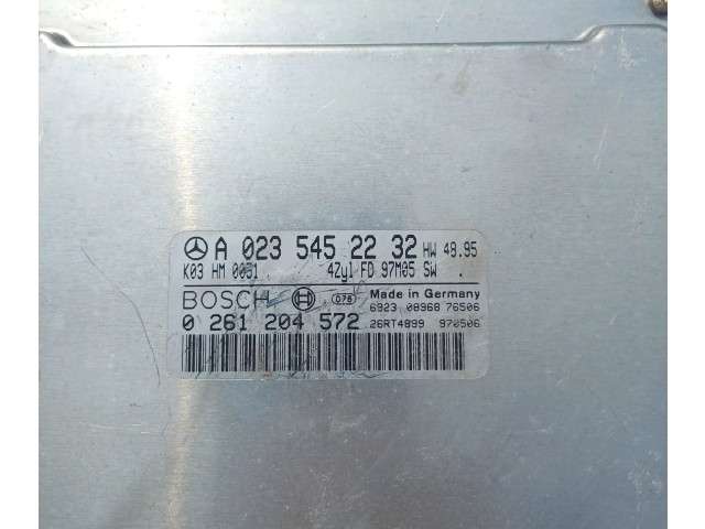 Řídící jednotka 0235452232, 0261204572   Mercedes-Benz SLK R170 1999