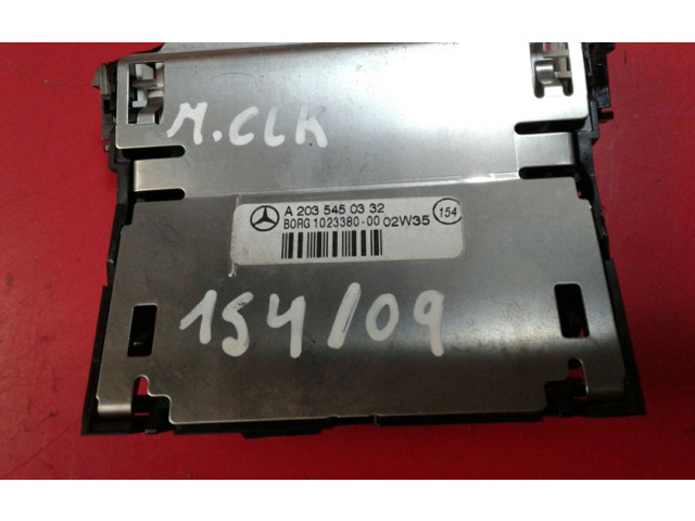 Дисплей    A2035450332, 154   Mercedes-Benz CLK A209 C209